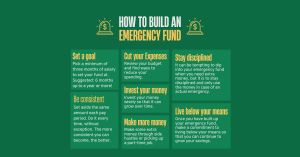 How you can create an emergency fund
