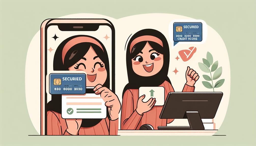 improve credit with secured cards